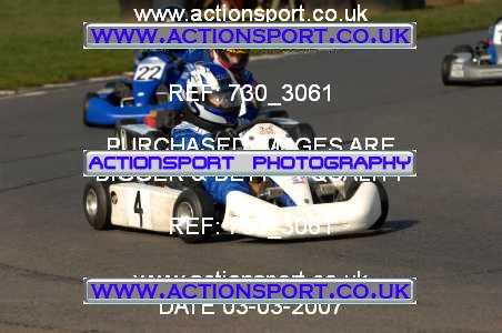 Photo: 730_3061 ActionSport Photography 03/03/2007 NatSKA Karting - Whilton Mill 3_Class14-5
