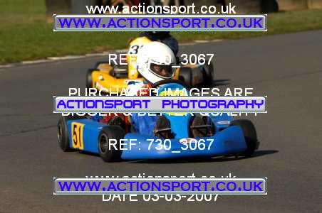 Photo: 730_3067 ActionSport Photography 03/03/2007 NatSKA Karting - Whilton Mill 3_Class14-5