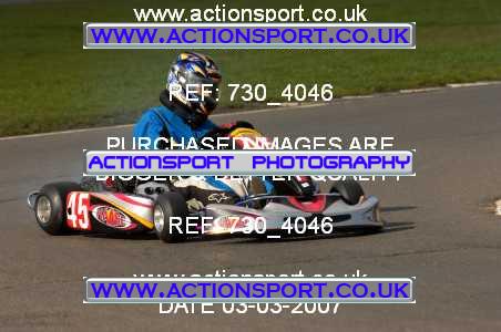Photo: 730_4046 ActionSport Photography 03/03/2007 NatSKA Karting - Whilton Mill 4_Class7_Novice14-5_Class8