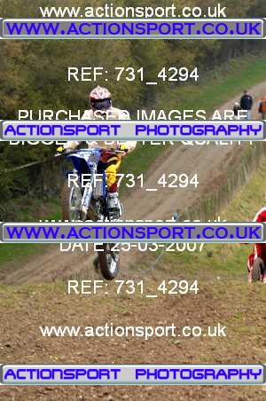 Photo: 731_4294 ActionSport Photography 25/03/2007 AMCA Devizes MCC - Foxhills  _2_125JuniorsUnder18 #5
