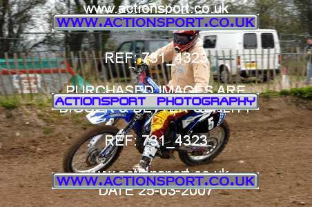 Photo: 731_4323 ActionSport Photography 25/03/2007 AMCA Devizes MCC - Foxhills  _2_125JuniorsUnder18 #5