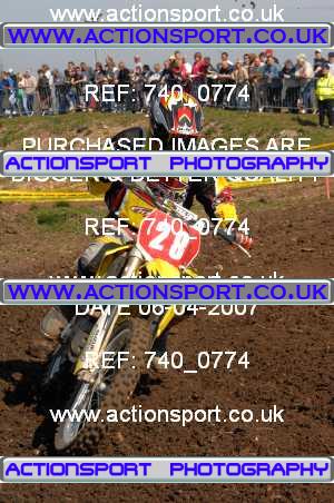 Photo: 740_0774 ActionSport Photography 06/04/2007 AMCA Marshfield MXC Mike Brown Memorial  _6_OpenSeniors #28