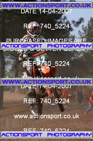 Photo: 740_5224 ActionSport Photography 15/04/2007 BSMA National - Matchams  _6_85ccSupport