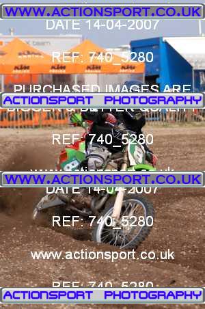 Photo: 740_5280 ActionSport Photography 15/04/2007 BSMA National - Matchams  _6_85ccSupport