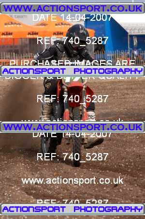 Photo: 740_5287 ActionSport Photography 15/04/2007 BSMA National - Matchams  _6_85ccSupport