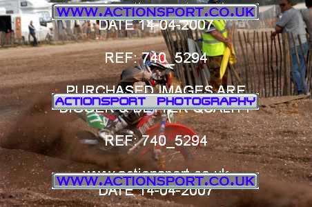 Photo: 740_5294 ActionSport Photography 15/04/2007 BSMA National - Matchams  _6_85ccSupport