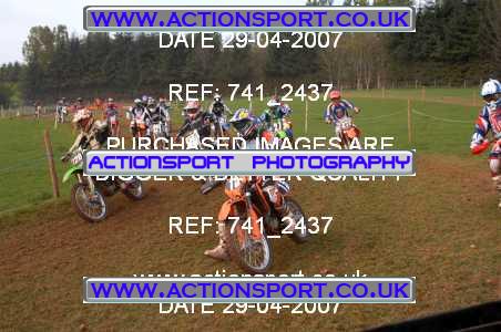 Photo: 741_2437 ActionSport Photography 29/04/2007 AMCA Hereford MXC - Walterstone  _1_Jnrs125Under18 #120