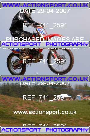 Photo: 741_2591 ActionSport Photography 29/04/2007 AMCA Hereford MXC - Walterstone  _2_Senior125 #78