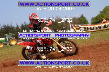 Photo: 741_2732 ActionSport Photography 29/04/2007 AMCA Hereford MXC - Walterstone  _4_InterJuniors #113