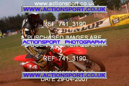 Photo: 741_3190 ActionSport Photography 29/04/2007 AMCA Hereford MXC - Walterstone  _8_ExpertsGp2 #34