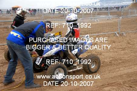 Photo: 710_1992 ActionSport Photography 20,21/10/2007 Weston Beach Race 2007  _3_YouthQuads #34