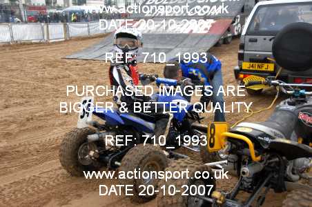 Photo: 710_1993 ActionSport Photography 20,21/10/2007 Weston Beach Race 2007  _3_YouthQuads #34