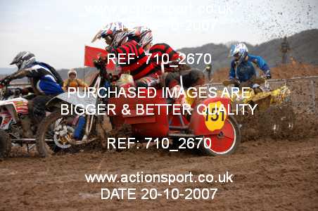 Photo: 710_2670 ActionSport Photography 20,21/10/2007 Weston Beach Race 2007  _2_AdultQuads-Sidecars #151