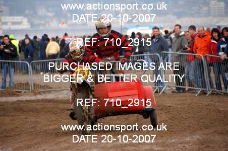 Photo: 710_2915 ActionSport Photography 20,21/10/2007 Weston Beach Race 2007  _2_AdultQuads-Sidecars #151