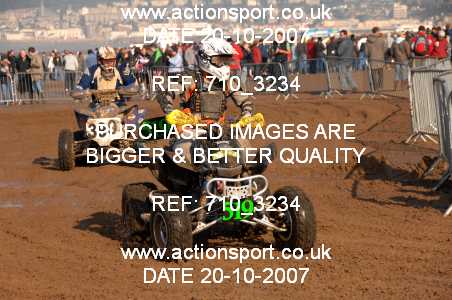 Photo: 710_3234 ActionSport Photography 20,21/10/2007 Weston Beach Race 2007  _2_AdultQuads-Sidecars #519