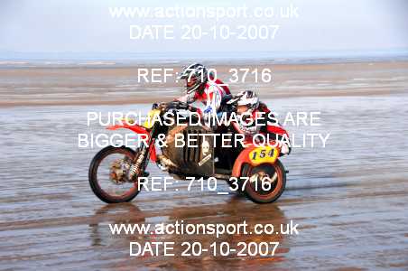 Photo: 710_3716 ActionSport Photography 20,21/10/2007 Weston Beach Race 2007  _2_AdultQuads-Sidecars #154