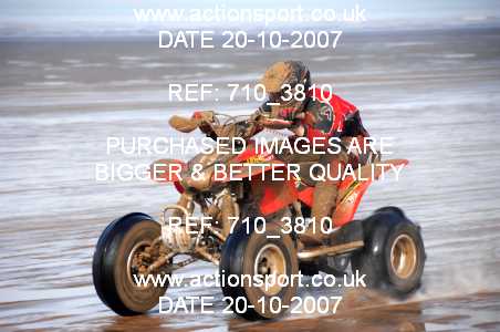 Photo: 710_3810 ActionSport Photography 20,21/10/2007 Weston Beach Race 2007  _2_AdultQuads-Sidecars #44