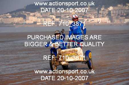 Photo: 710_3871 ActionSport Photography 20,21/10/2007 Weston Beach Race 2007  _2_AdultQuads-Sidecars #113