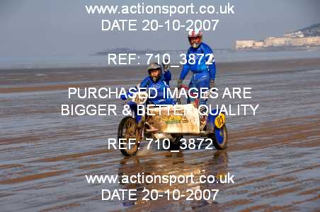 Photo: 710_3872 ActionSport Photography 20,21/10/2007 Weston Beach Race 2007  _2_AdultQuads-Sidecars #113