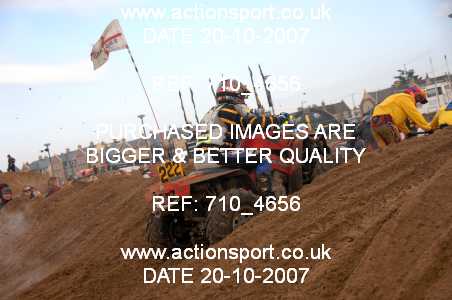 Photo: 710_4656 ActionSport Photography 20,21/10/2007 Weston Beach Race 2007  _2_AdultQuads-Sidecars #222