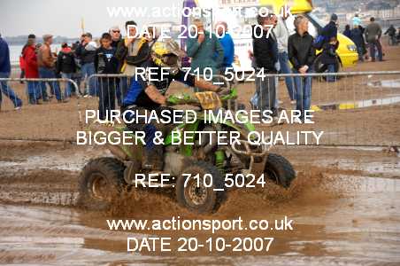 Photo: 710_5024 ActionSport Photography 20,21/10/2007 Weston Beach Race 2007  _2_AdultQuads-Sidecars #239