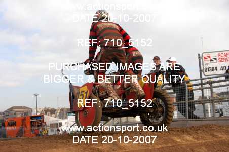 Photo: 710_5152 ActionSport Photography 20,21/10/2007 Weston Beach Race 2007  _2_AdultQuads-Sidecars #151