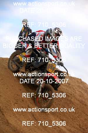 Photo: 710_5306 ActionSport Photography 20,21/10/2007 Weston Beach Race 2007  _2_AdultQuads-Sidecars #154