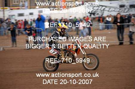 Photo: 710_5949 ActionSport Photography 20,21/10/2007 Weston Beach Race 2007  _1_65cc #67
