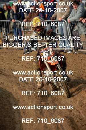 Photo: 710_6087 ActionSport Photography 20,21/10/2007 Weston Beach Race 2007  _1_65cc #67