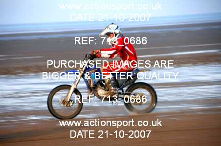 Photo: 713_0686 ActionSport Photography 20,21/10/2007 Weston Beach Race 2007  _4_85cc #100