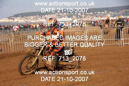 Photo: 713_2078 ActionSport Photography 20,21/10/2007 Weston Beach Race 2007  _5_AdultSolos #1007