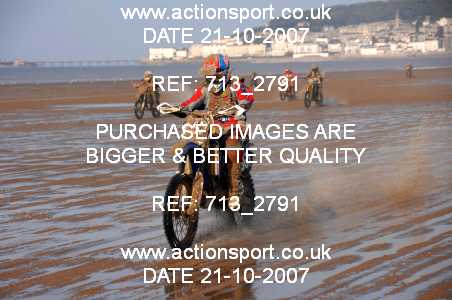Photo: 713_2791 ActionSport Photography 20,21/10/2007 Weston Beach Race 2007  _5_AdultSolos #667