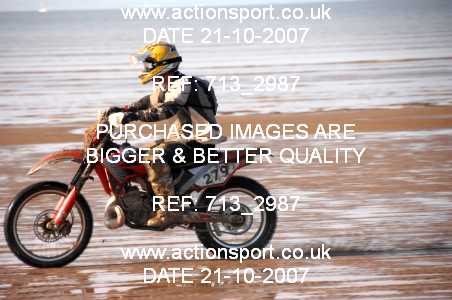 Photo: 713_2987 ActionSport Photography 20,21/10/2007 Weston Beach Race 2007  _5_AdultSolos #279