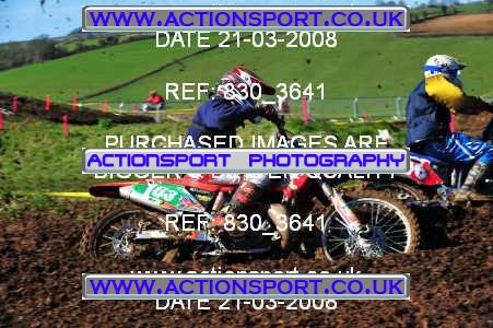 Photo: 830_3641 ActionSport Photography 21/03/2008 AMCA Marshfield MXC Mike Brown Memorial _1_MX1Seniors