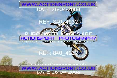 Photo: 840_4932 ActionSport Photography 26/04/2008 ACU BYMX National - Mildenhall  _4_Open