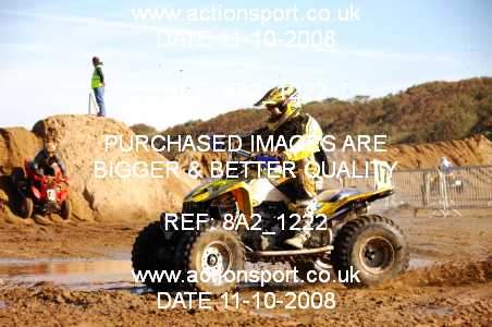 Photo: 8A2_1222 ActionSport Photography 11,12/10/2008 Weston Beach Race  _2_AdultQuads-Sidecars #17
