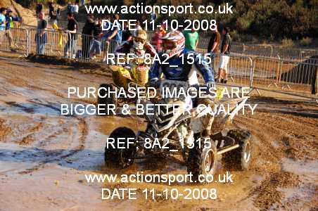 Photo: 8A2_1515 ActionSport Photography 11,12/10/2008 Weston Beach Race  _2_AdultQuads-Sidecars #208
