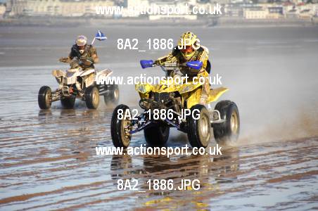 Photo: 8A2_1886 ActionSport Photography 11,12/10/2008 Weston Beach Race  _2_AdultQuads-Sidecars #17