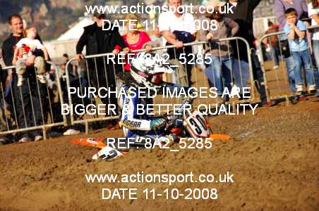 Photo: 8A2_5285 ActionSport Photography 11,12/10/2008 Weston Beach Race  _1_Junior65cc #30