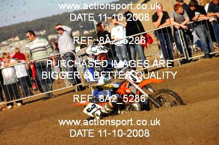 Photo: 8A2_5286 ActionSport Photography 11,12/10/2008 Weston Beach Race  _1_Junior65cc #30