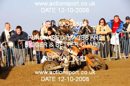 Photo: 8A3_6503 ActionSport Photography 11,12/10/2008 Weston Beach Race  _4_Youth85cc #163