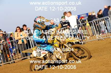 Photo: 8A3_6604 ActionSport Photography 11,12/10/2008 Weston Beach Race  _4_Youth85cc #20