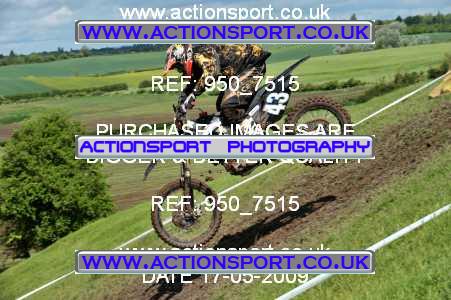 Photo: 950_7515 ActionSport Photography 17/05/2009 AMCA Upton Motorsports Club - Longdon  _5_MX1_Juniors #43