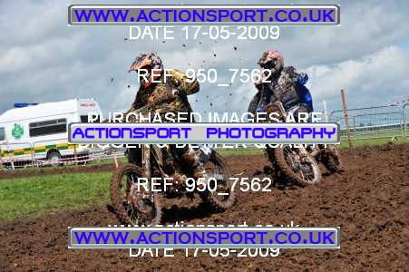 Photo: 950_7562 ActionSport Photography 17/05/2009 AMCA Upton Motorsports Club - Longdon  _5_MX1_Juniors #43