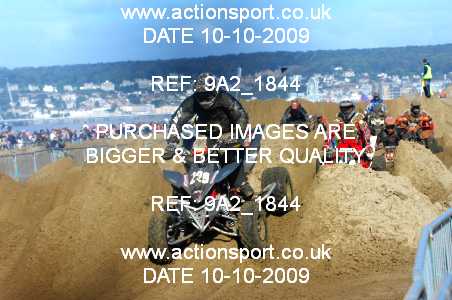 Photo: 9A2_1844 ActionSport Photography 10,11/10/2009 Weston Beach Race 2009  _3_QuadsSidecars #229