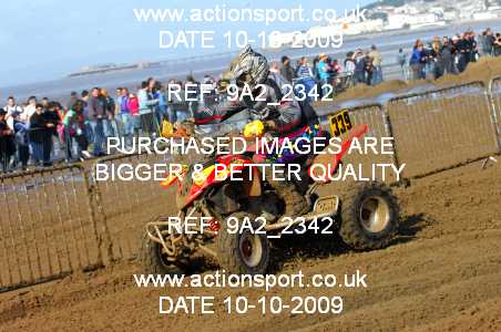 Photo: 9A2_2342 ActionSport Photography 10,11/10/2009 Weston Beach Race 2009  _3_QuadsSidecars #339