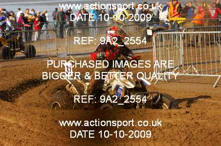Photo: 9A2_2554 ActionSport Photography 10,11/10/2009 Weston Beach Race 2009  _3_QuadsSidecars #37