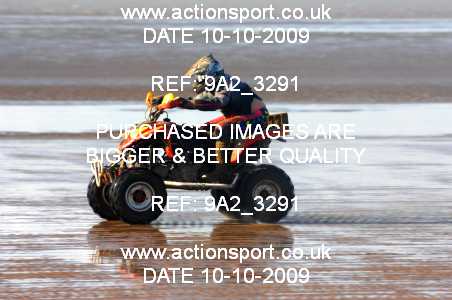 Photo: 9A2_3291 ActionSport Photography 10,11/10/2009 Weston Beach Race 2009  _3_QuadsSidecars #339