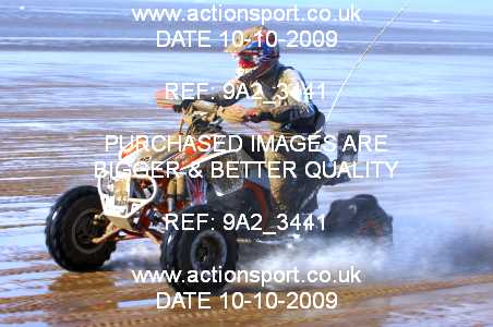Photo: 9A2_3441 ActionSport Photography 10,11/10/2009 Weston Beach Race 2009  _3_QuadsSidecars #529