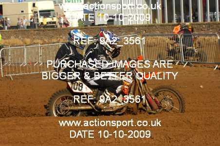 Photo: 9A2_3561 ActionSport Photography 10,11/10/2009 Weston Beach Race 2009  _3_QuadsSidecars #108